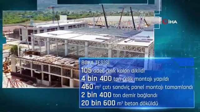 - TOGG Gemlik tesisi yükseliyor