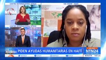 Haitianos claman por ayudas humanitarias