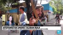 Taliban in Kabul: Evacuations from Afghanistan gain momentum