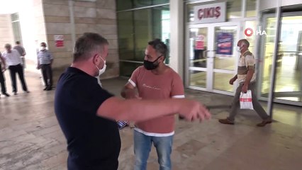 Iraklı gencin adliye girişine bıraktığı çanta paniğe sebep oldu