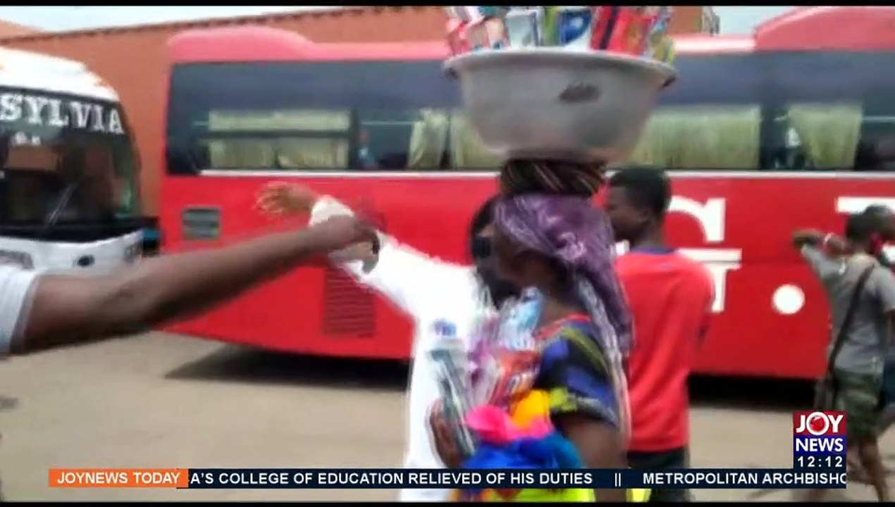 Joy Clean Ghana Campaign: AMA officials seize wares of hawkers without face masks -JoyNews (18-8-21)