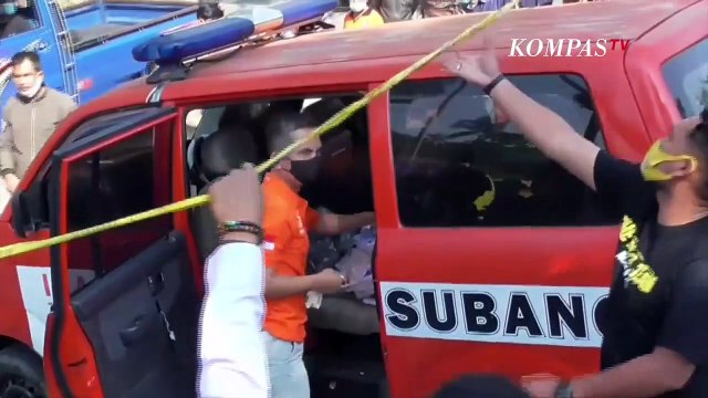 Sadis! Kapolres Subang Olah TKP Kematian Anak dan Istri Yang Ditemukan Tewas di Bagasi Mobil