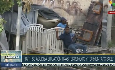 En Haití se agudiza situación social tras eventos meteorológicos