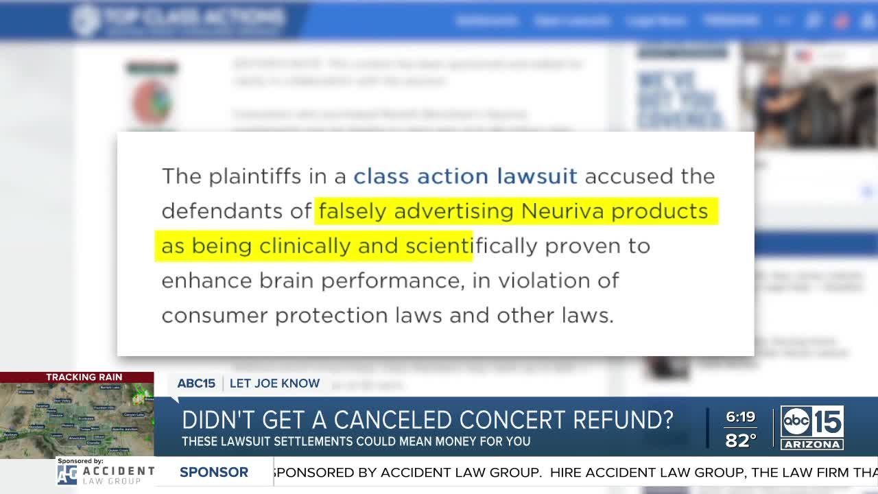 Class action lawsuits: Do you qualify for cash back?
