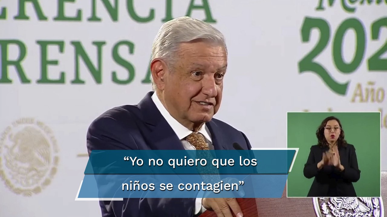 “Es perverso que por diferencias con los corruptos” usen regreso a clases “como bandera”: AMLO