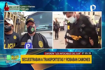 Cae banda que se dedicaba a secuestrar conductores y robar camiones