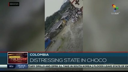 Colombia: Critical situation in Chocó region denounced