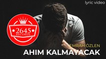 Emrah Özlen - Ahım Kalmayacak