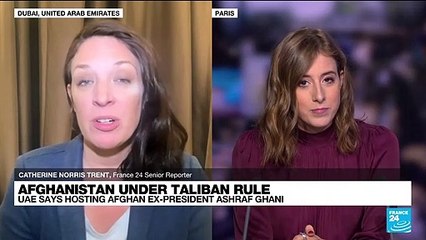 UAE says hosting Afghan ex-President Ashraf Ghani