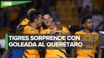 Tigres se impone ante Querétaro en debut goleador de Florian Thauvin