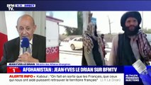 Jean-Yves Le Drian à propos des talibans: 