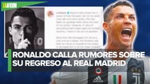 Cristiano Ronaldo estalla por rumores sobre su futuro_ _Mi historia en Madrid está escrita_