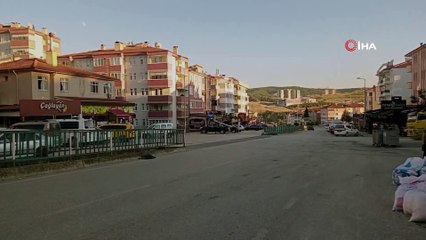 Ticari taksinin motosiklete çarptığı anlar kamerada