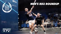 Squash: Allam British Open 2021 - Men's Rd2 Roundup