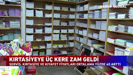 Okullar da zamla açılıyor! Kırtasiyeye üç kere zam geldi