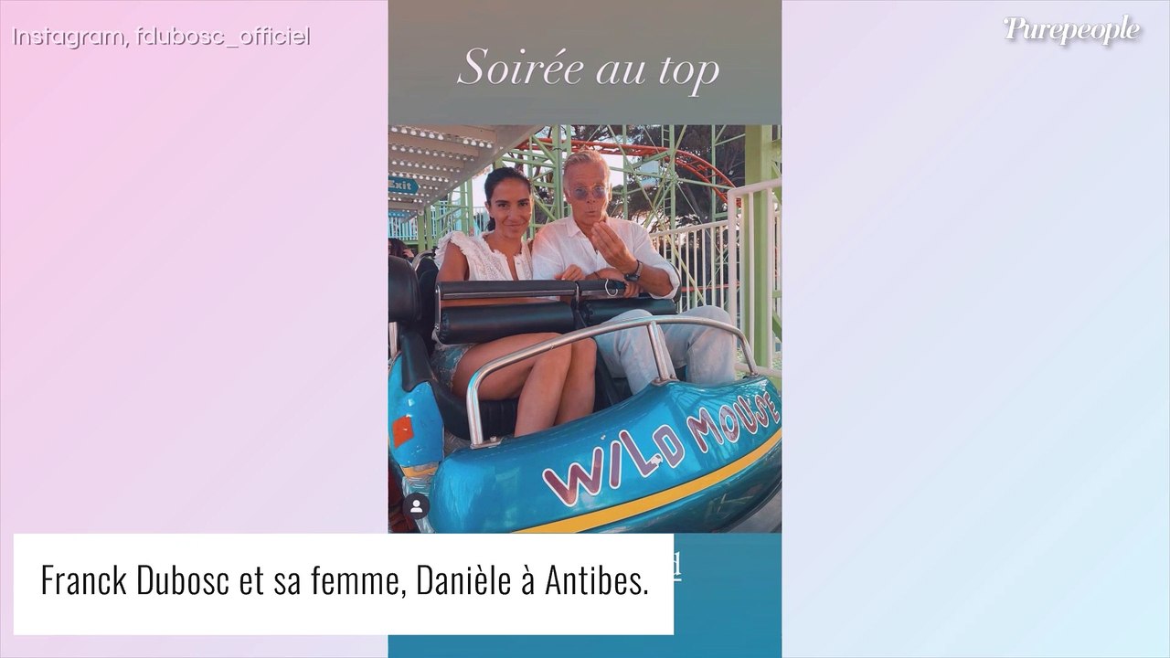 Franck Dubosc en vacances : joyeuse balade en amoureux avec Danièle... dans les airs !