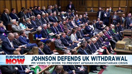 Boris Johnson accused of complacency over Afghanistan retreat in UK parliamentary debate