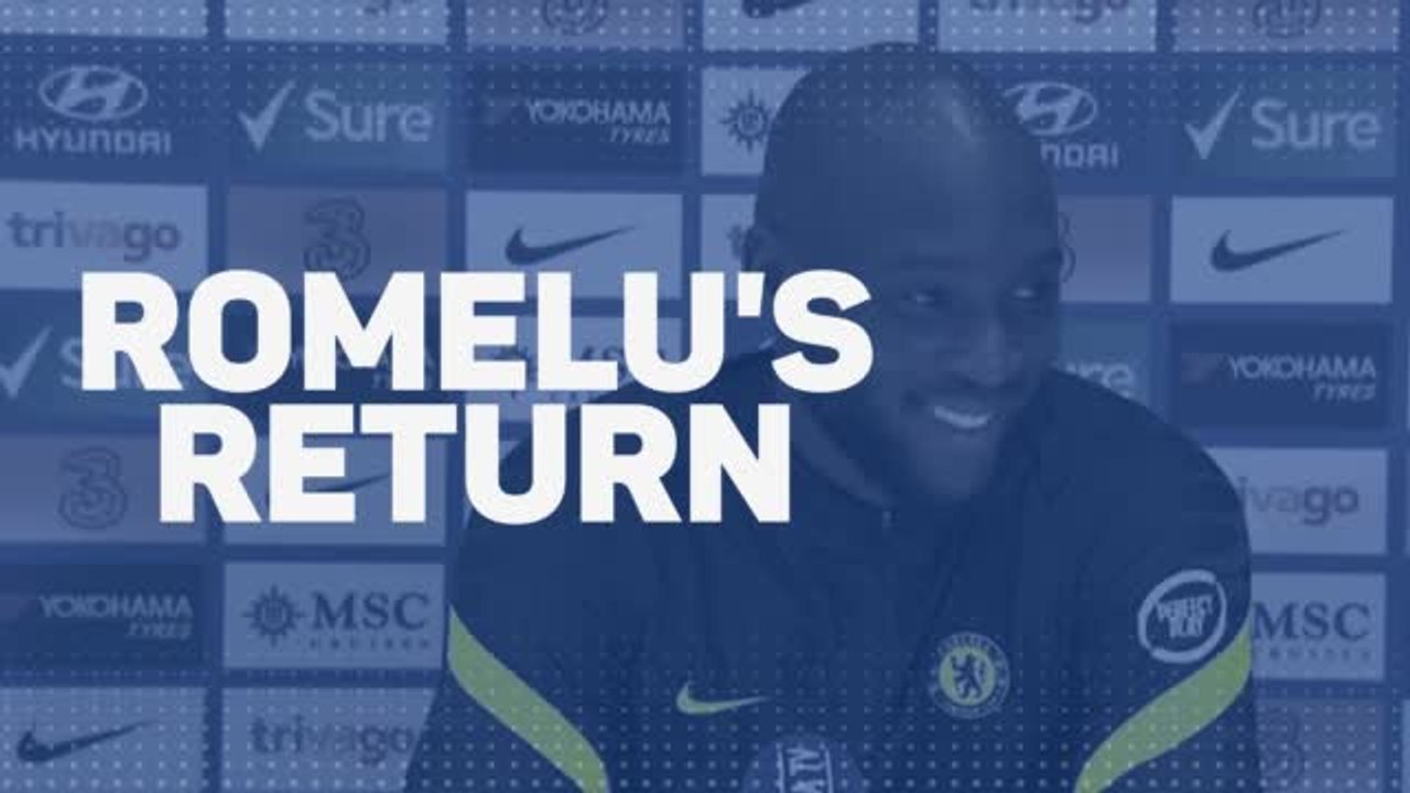 'It's good to be back' - Romelu's Return