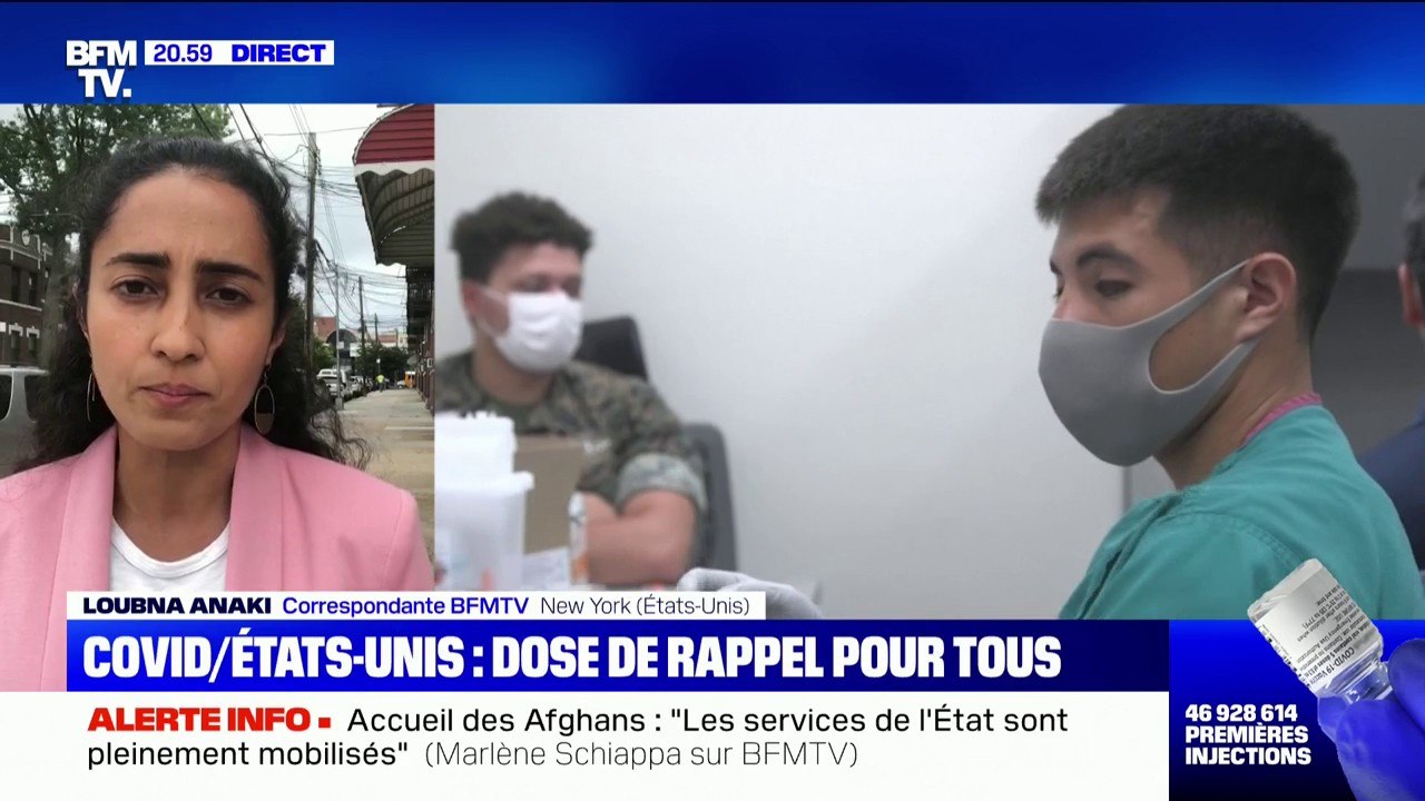 Les Américains vaccinés avec Pfizer ou Moderna pourront recevoir une troisième dose à partir de la mi-septembre