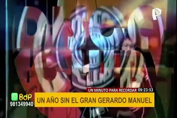 Gerardo Manuel: un año sin el creador de “Disco Club”