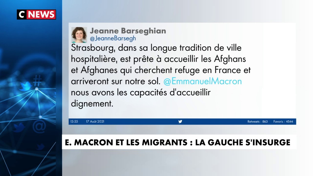 La gauche s’insurge face aux propos d’Emmanuel Macron sur les migrants afghans