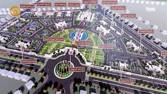 السيد الرئيس يجتمع بوزير العدل ومستشار رئيس الجمهورية للتخطيط العمراني ومدير الكلية الفنية العسكرية