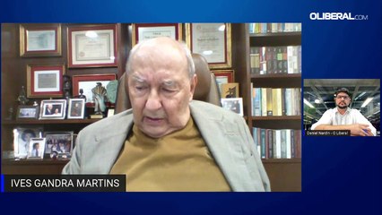 Jurista Ives Gandra concede entrevista exclusiva ao Grupo Liberal
