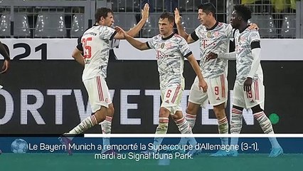 Supercoupe d'Allemagne - Le Bayern domine Dortmund