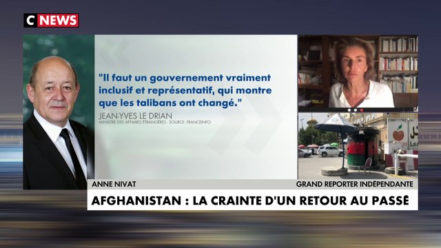 Anne Nivat déplore une «énorme bourde» de Jean-Yves Le Drian à propos de son tweet sur l’Afghanistan