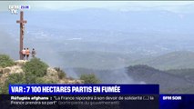 Var: des habitants de Grimaud retrouvent leur maison détruite par l'incendie