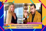 ¿Será “Armani”?: Jamila Dahabreh en romance con un deportista argentino