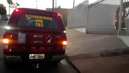 Trabalhador cai de três metros e fratura os braços na Rua Cuiabá; Siate foi mobilizado