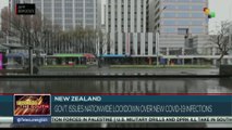 New Zealand: PM Jacinda Ardern ordered a snap 3 day nationwide lockdown