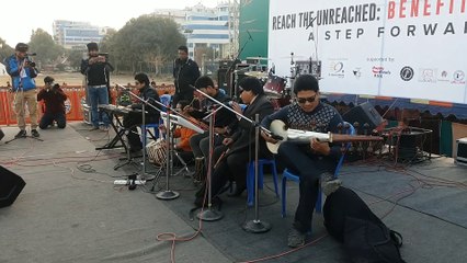 आफ्नो नौलो fusion का साथ टुडिखेलमा performance by Nepal Blind Music Group