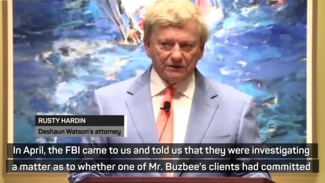 Watson's lawyer says FBI interviewed Texans' quarterback in relation to sexual misconduct allegations