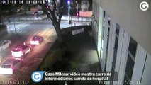 Caso Milena vídeo mostra carro de intermediários saindo de hospital
