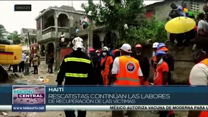 Haití: Rescatistas continúan las labores de búsqueda de sobrevivientes