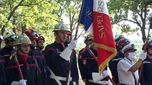 Ceremonie d'hommage aux sapeurs Pompiers de TRETS 18aout2021