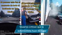 Tres Marías: Acusan a automovilista de darse a la fuga en choques de motociclistas