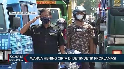 Detik-detik Proklamasi, Warga Lakukan Hening Cipta