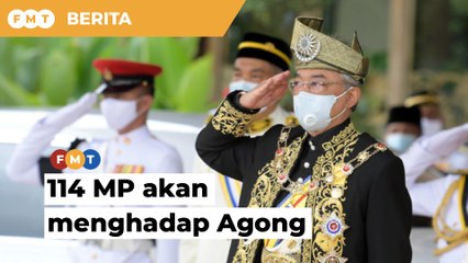 Download Video: Agong jumpa 114 Ahli Parlimen hari ini untuk sahkan sokongan Ismail dilantik PM