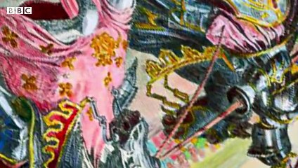 The knights of New York show their stuff