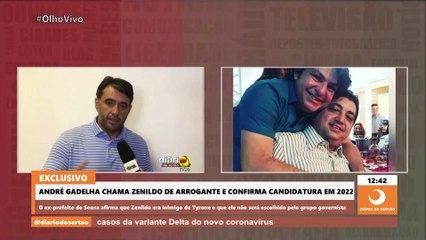 André Gadelha ironiza Zenildo e afirma que o vice-prefeito será excluído do atual grupo político