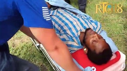 Haïti.- Viktim tranbleman tè yo rantre Pòtoprens nan elikoptè soti nan gran sid pou vinn pran swen