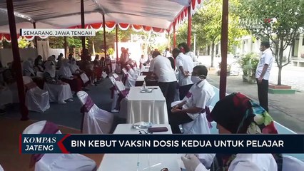 BIN Kebut Vaksin Dosis Kedua untuk Pelajar