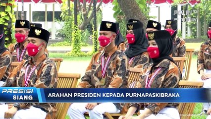 Presiden Jokowi Kukuhkan Anggota Paskibraka Nasional Jadi Duta Pancasila