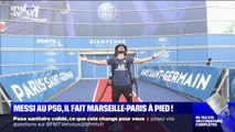 Après la signature de Lionel Messi au PSG, le youtubeur Boumé Sama rallie Marseille à Paris en conduite de balle