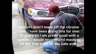Car Bumper Paint Repair