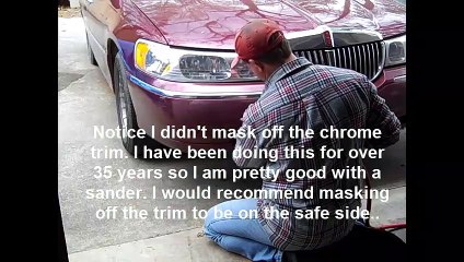Car Bumper Paint Repair