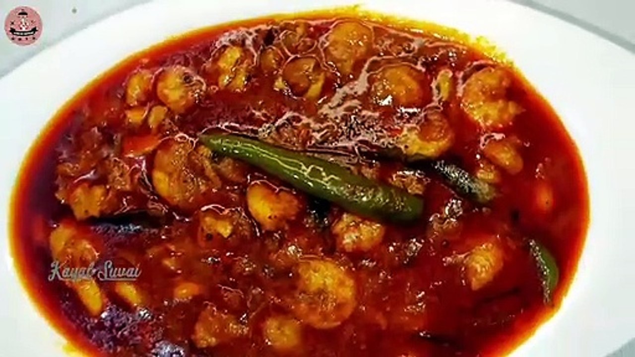 PRAWN CURRY _ PRAWN GRAVY _ PRAWN MASALA  _ SHRIMP CURRY_How To Make Prawn Curry_Kayal Suvai.